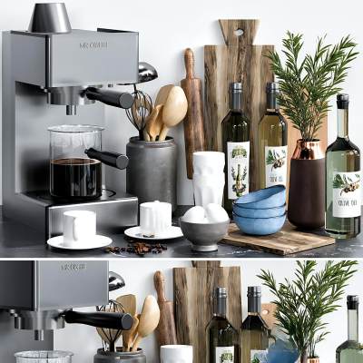 现代碗碟食用油厨房器具